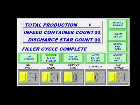 Apex Filling Systems- Pro-Series Pump Filler HMI